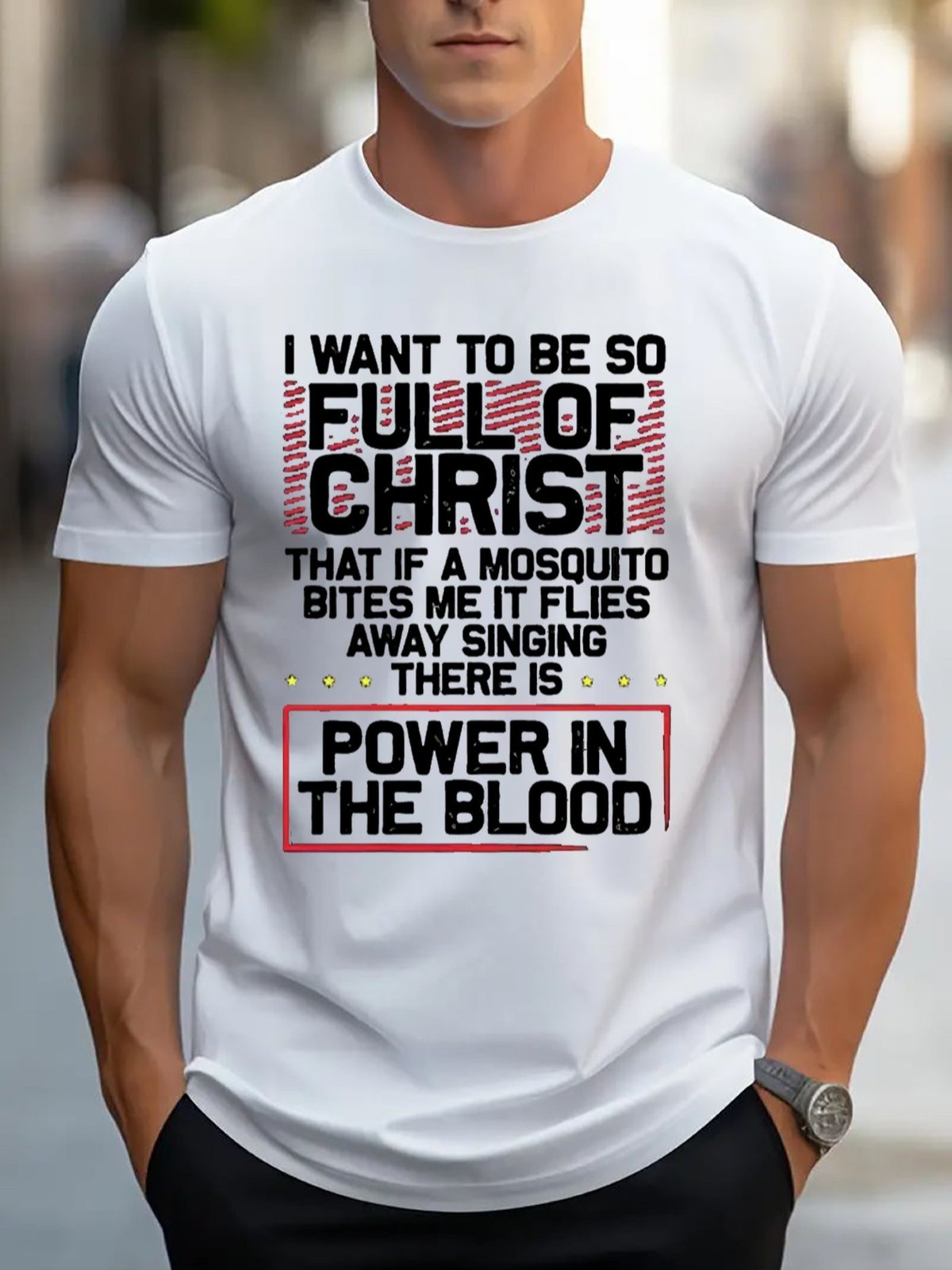 Mens TShirt Comfortable Crew Neck Casual Cotton ShortSleeves Soft Breathable Top gallery