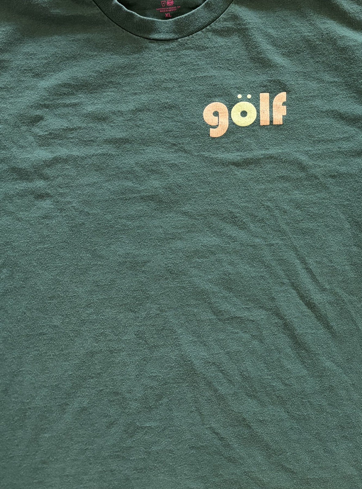 Golf Wang Tyler The Creator T-Shirt Mens XL Green Streetwear Logo Tee gallery