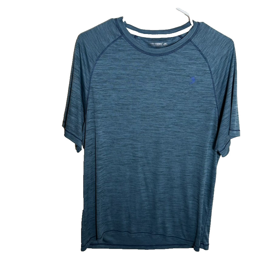Reel Legends T-Shirt Men's Medium Blue Reel-Tec Short Sleeve Atheltic Active gallery