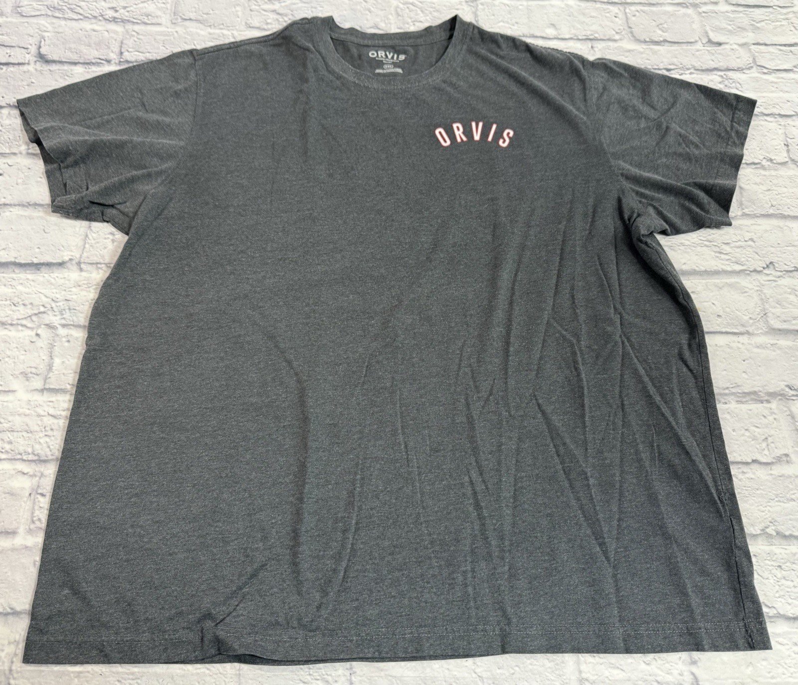 Orvis 1856 Shirt Graphic Classic Fit Outdoor Short Sleeve Tee Fly Fishing XXL gallery