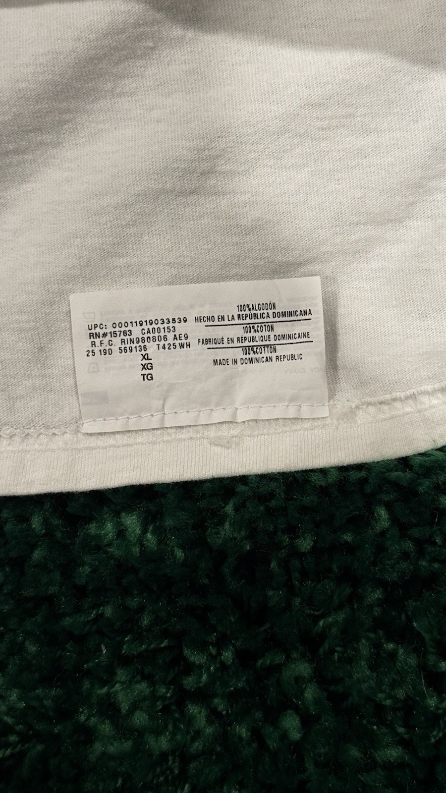 Champion Figures of Speech Abloh Graphic White Men's XL Short Sleeve T-Shirt gallery