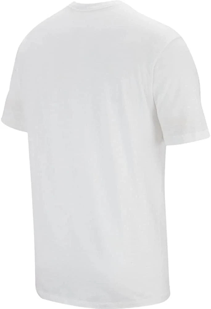 Nike Men's Sportswear Club T-Shirt White/Black X-Small gallery