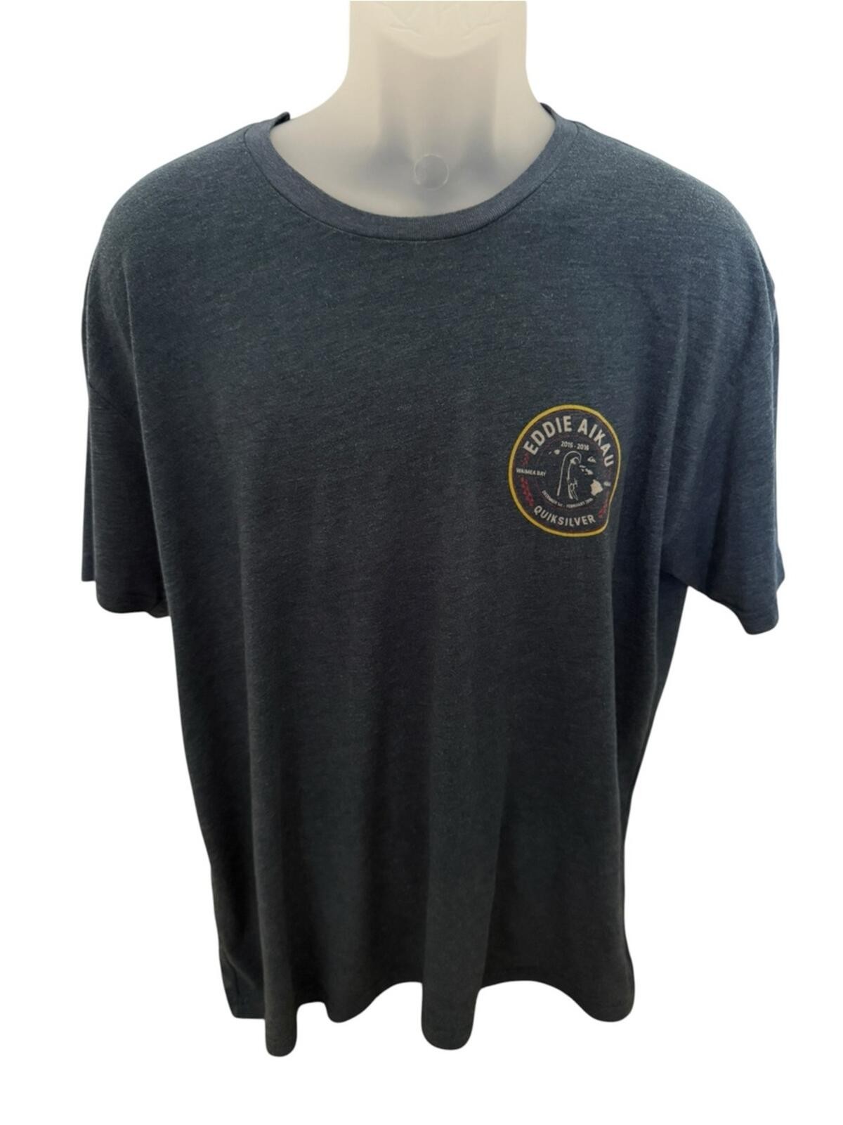 Quiksilver Eddie Aikau Ohana Surf Tee Shirt Men 2XL gallery