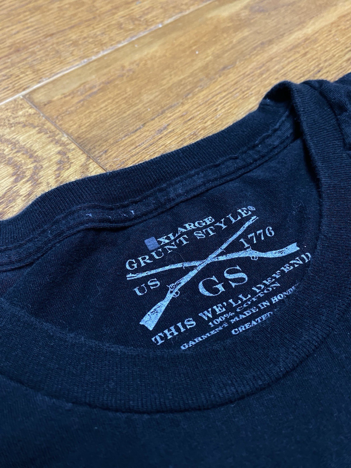 Grunt Style Men’s U.S. Army T-Shirt - Size XL - Black And Yellow gallery
