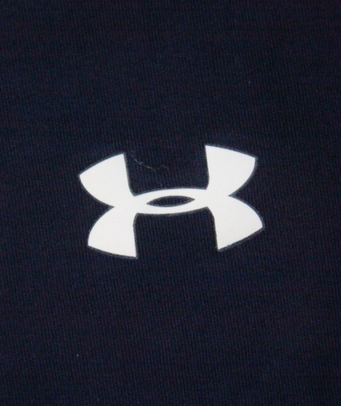 Large Under Armour Heat Gear Blue Men's Crewneck T-Shirt Short Sleeve Top WS484 gallery
