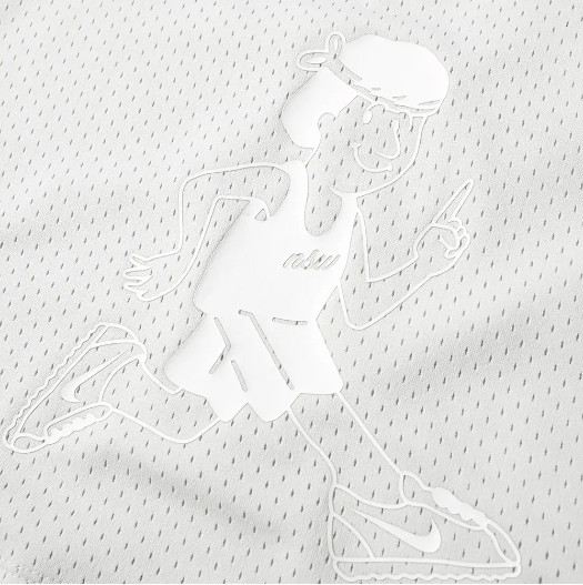 Nike Sportswear NSW Men's Mesh Tee Light Bone White 928627-072 gallery