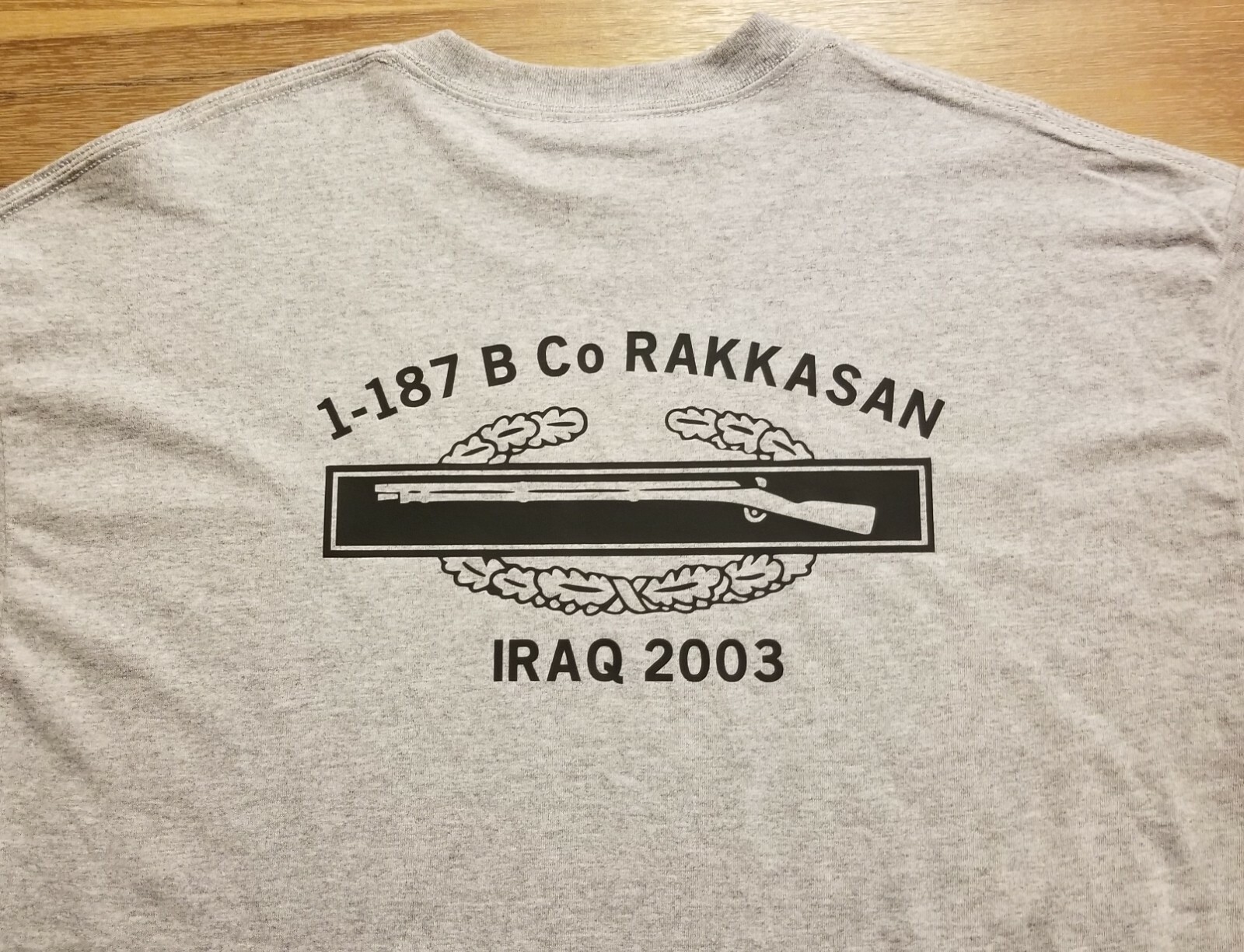 Combat Infantryman Badge Shirt, CIB Custom Performance Shirt, Infantry Shirt gallery