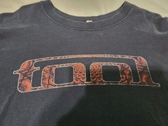 Vintage Tool Authentic Tour T-shirt 2007 with Dates 10,000 Days Large