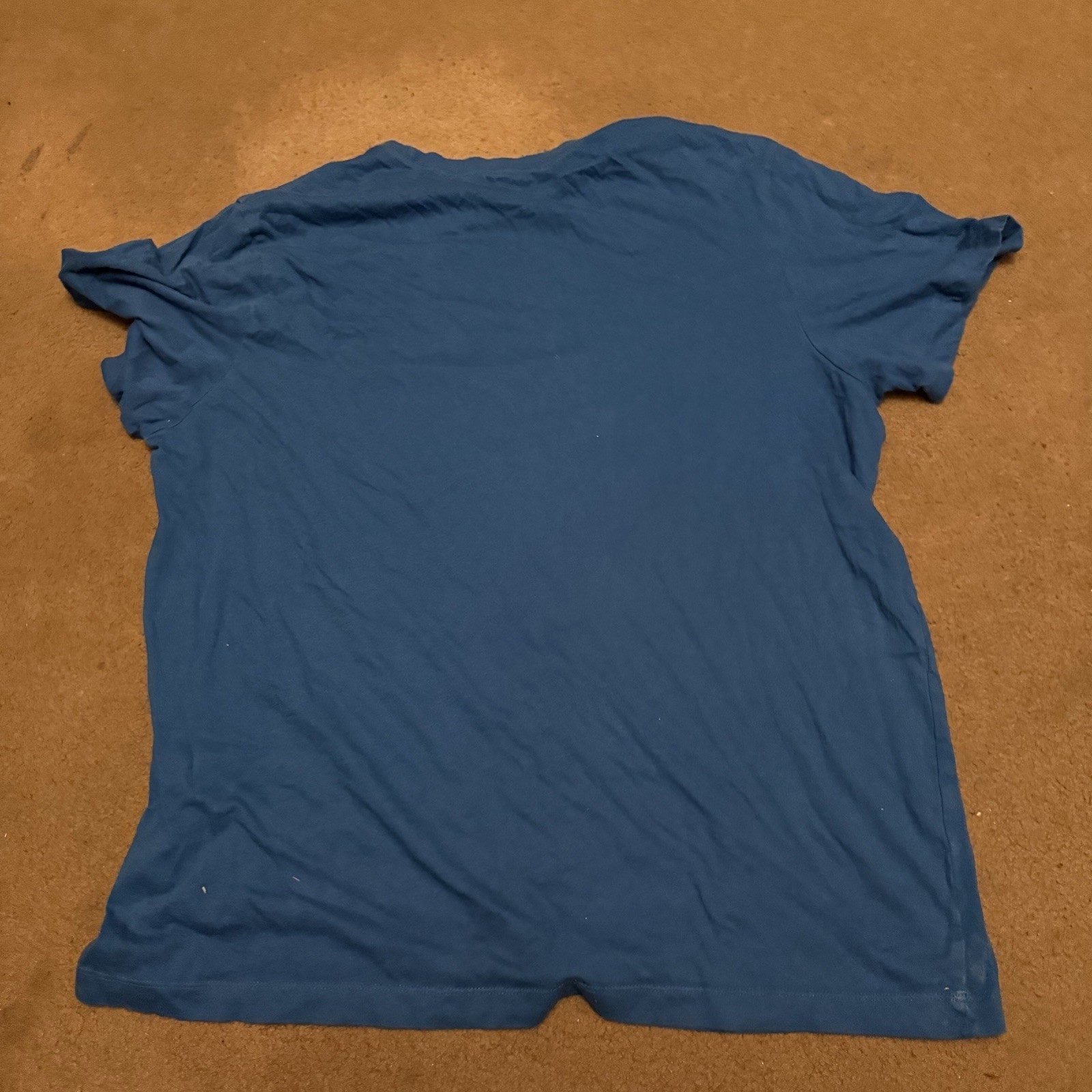 Nike The Nike Tee Men's XL Blue Sneakers Graphic Logo Crew Neck T-Shirt gallery