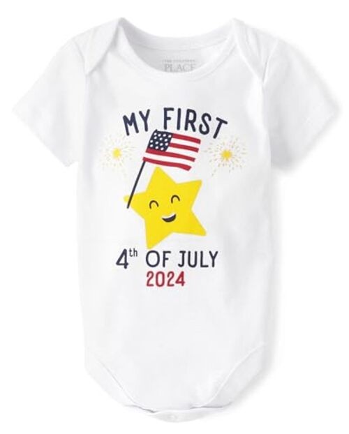 unisex-baby and Newborn All Holidays 0-3 Months My First Fourth of July 2024 gallery