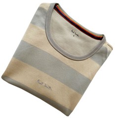 PAUL SMITH HEAVYWEIGHT SOFT FEEL COTTON BLEND LOOSE FIT T-SHIRT / TOP BNWT SZ- M