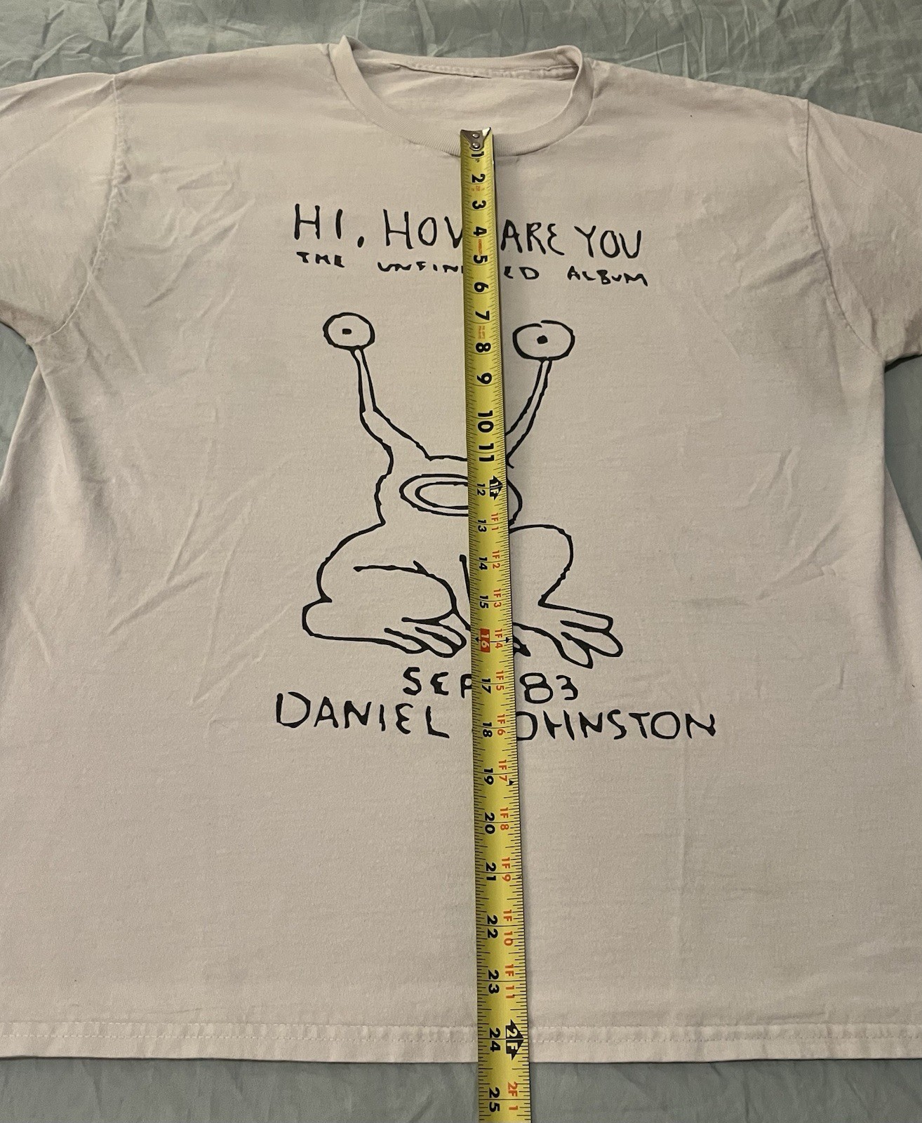Hi How Are You T shirt Daniel Johnston The Unfinished Album Kurt Cobain Top Men gallery