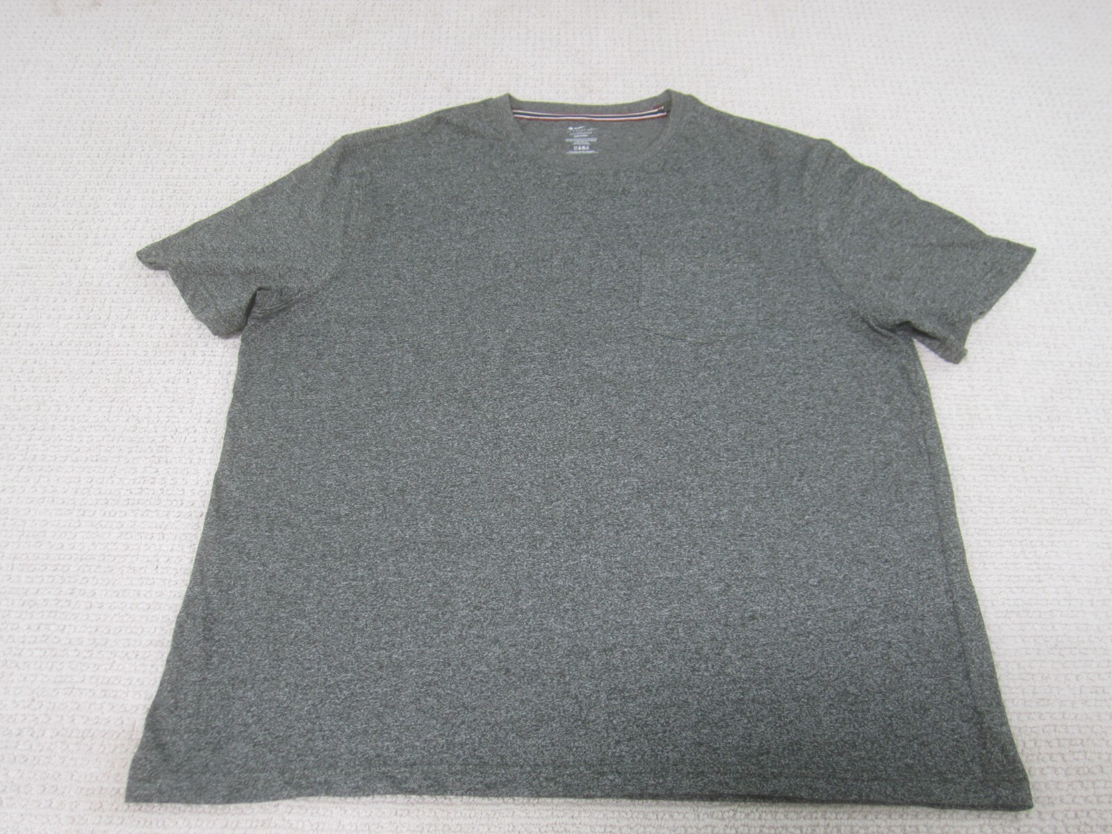 Members Mark Shirt Mens XL Green Short Sleeve Everyday Soft Wash Tee Crew Neck