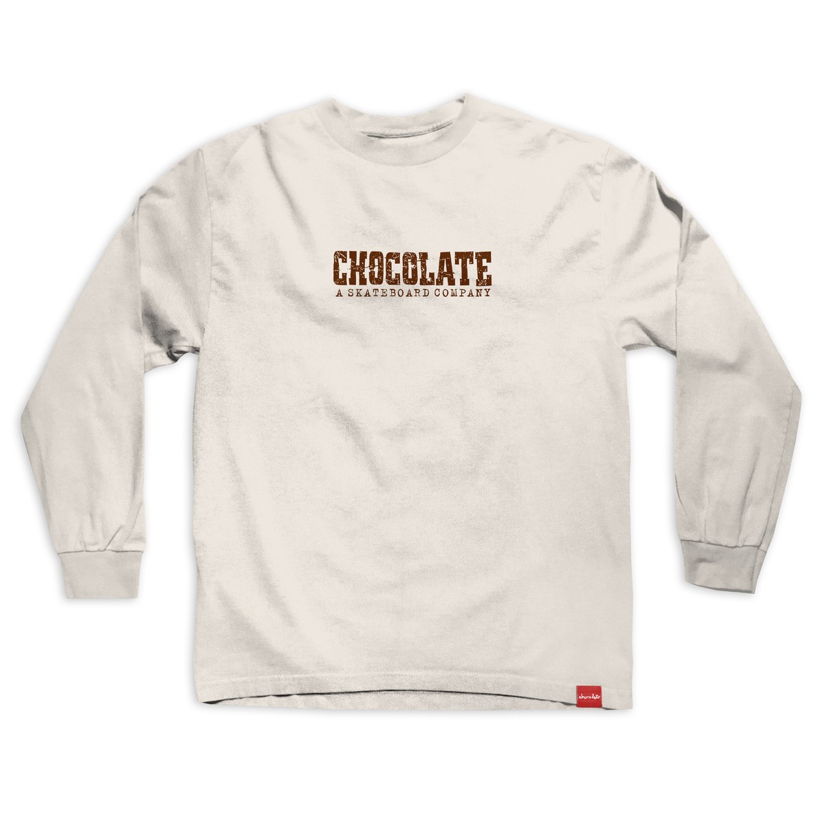 Chocolate Skateboards Longsleeve Shirt Western Cream gallery