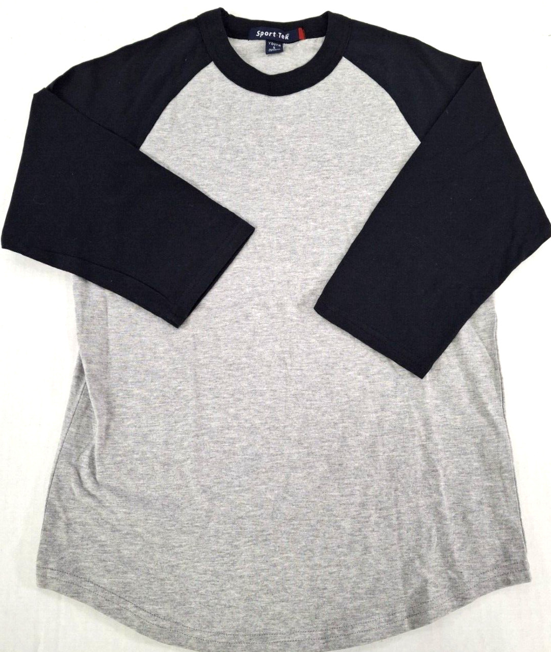 Lot Of 4 Sport-Tek Colorblock Raglan Youth Baseball T-Shirts- 4 Different Sizes