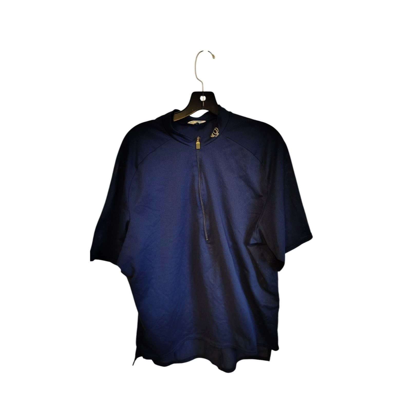 Pearl Izumi Blue half zip active wear short sleeve gallery