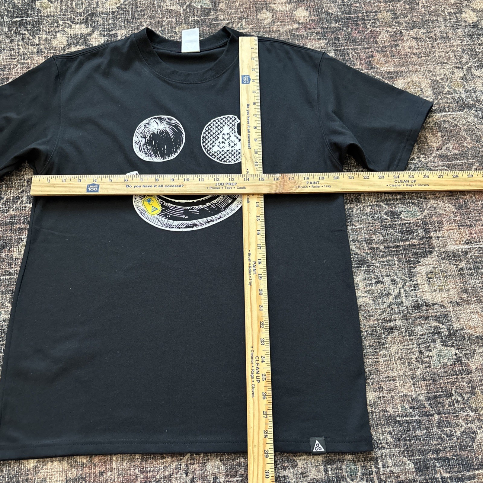 Nike ACG Shirt | Mens S | Gorpcore Hike Snacks Banana Apple Dri Fit Tee gallery