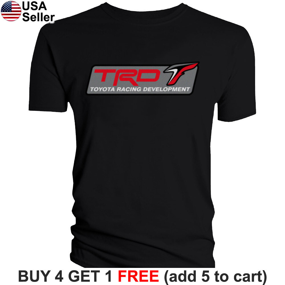 Toyota Racing Development T-Shirt TRD Logo Motorsport GR Truck Car Sport BTY10