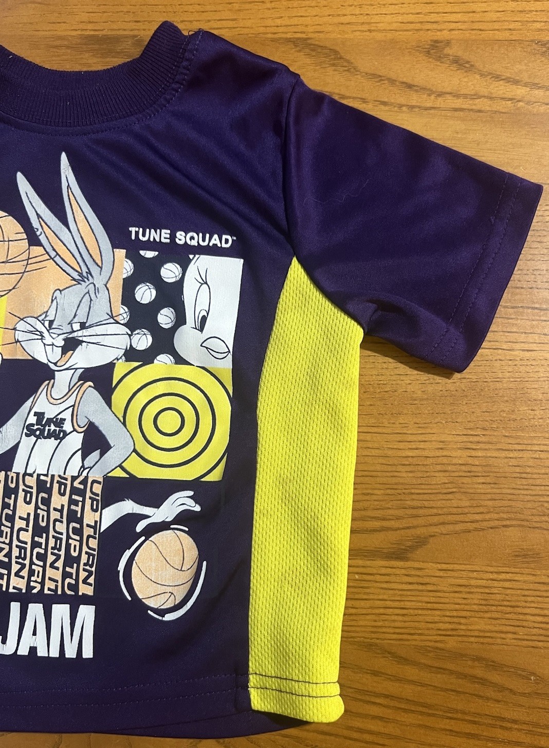 Space Jam Short Sleeve Shirt Kids 2T New Legacy Tune Squad Bugs Bunny Y2K 2000s gallery