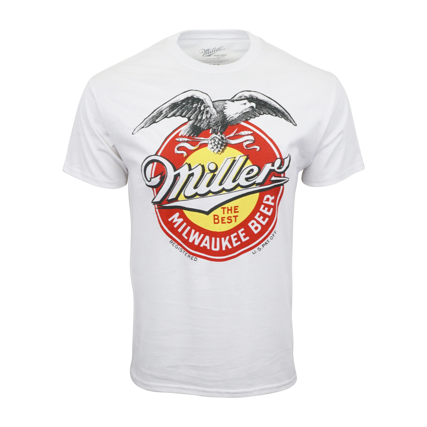 MILLER THE BEST MILWAUKEE BEER T SHIRT OFFICIAL ITEM gallery