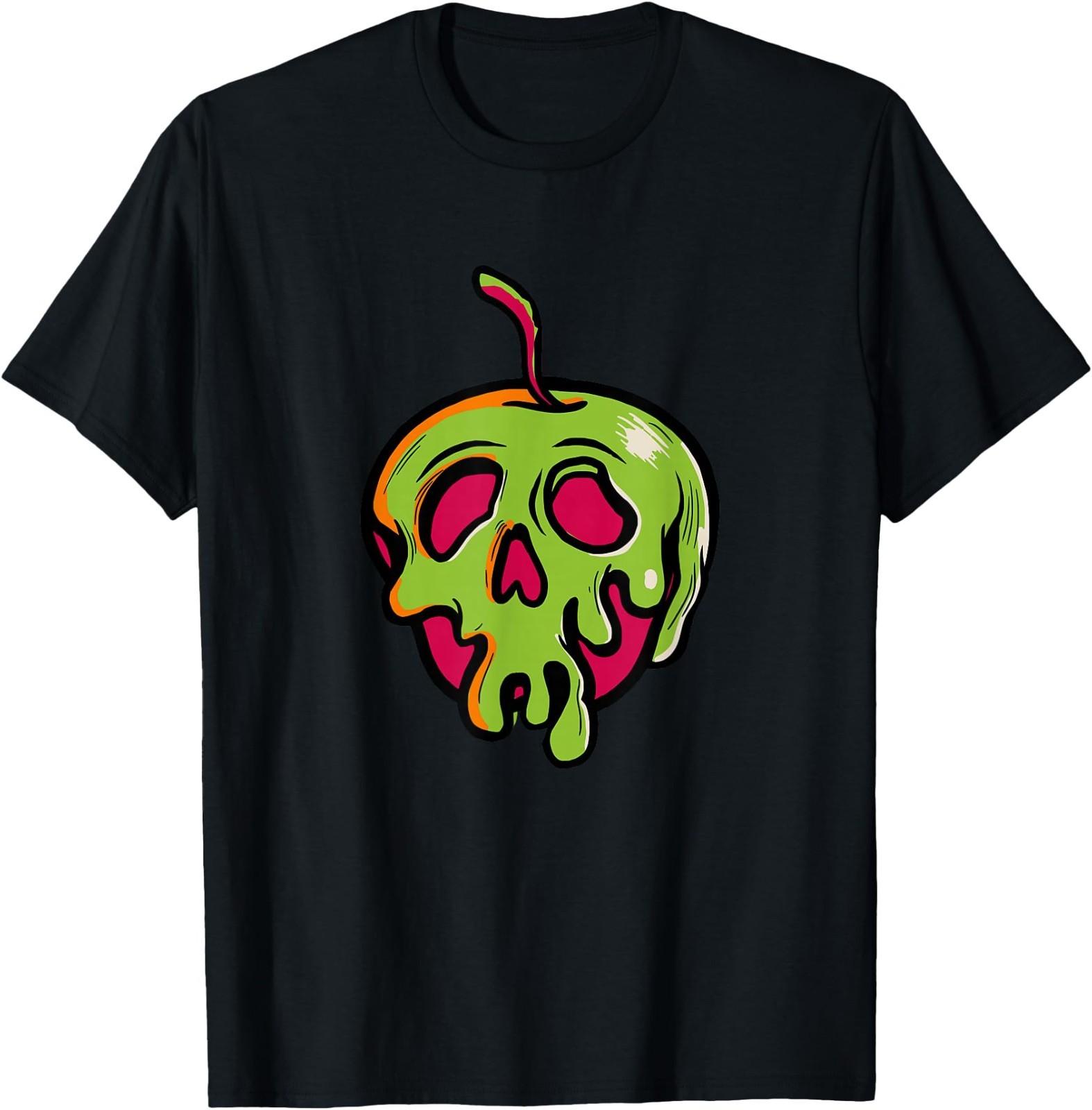 Disney Villains Retro Halloween Evil Queen’s Poisoned Apple T-Shirt
