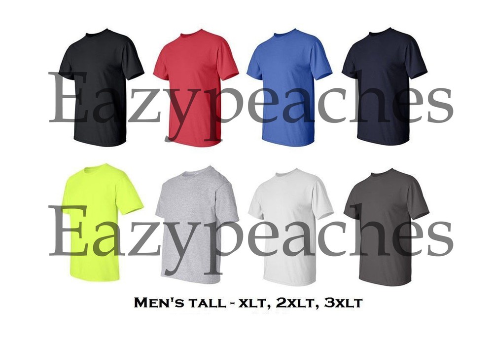 Jerzees – Men’s Big Tall Size Tees, XLT, 2XLT, 3XLT, Cotton Blend, 29MT T-shirts
