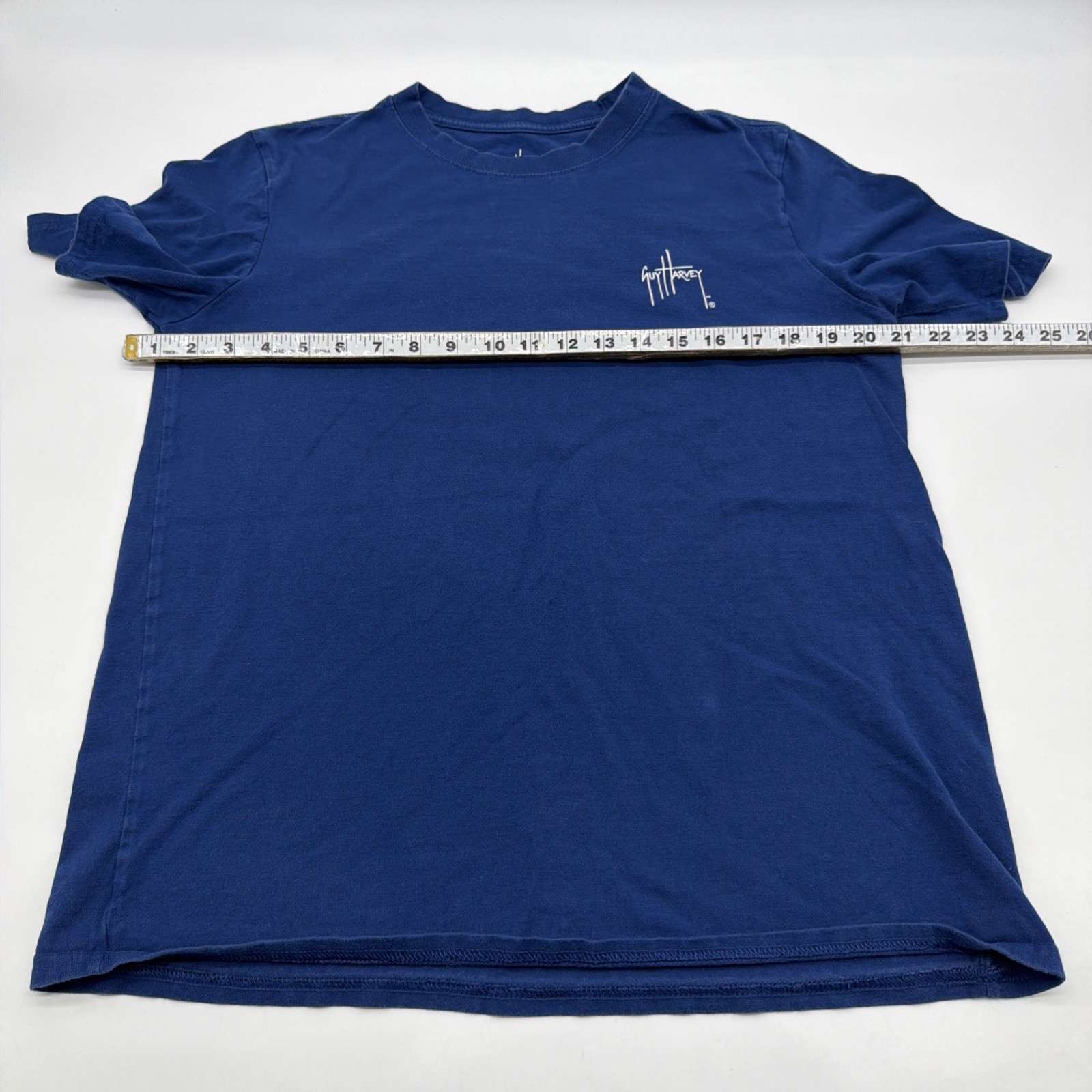 Guy Harvey T-shirt Men M Blue Graphic Print Logo .#43989 gallery