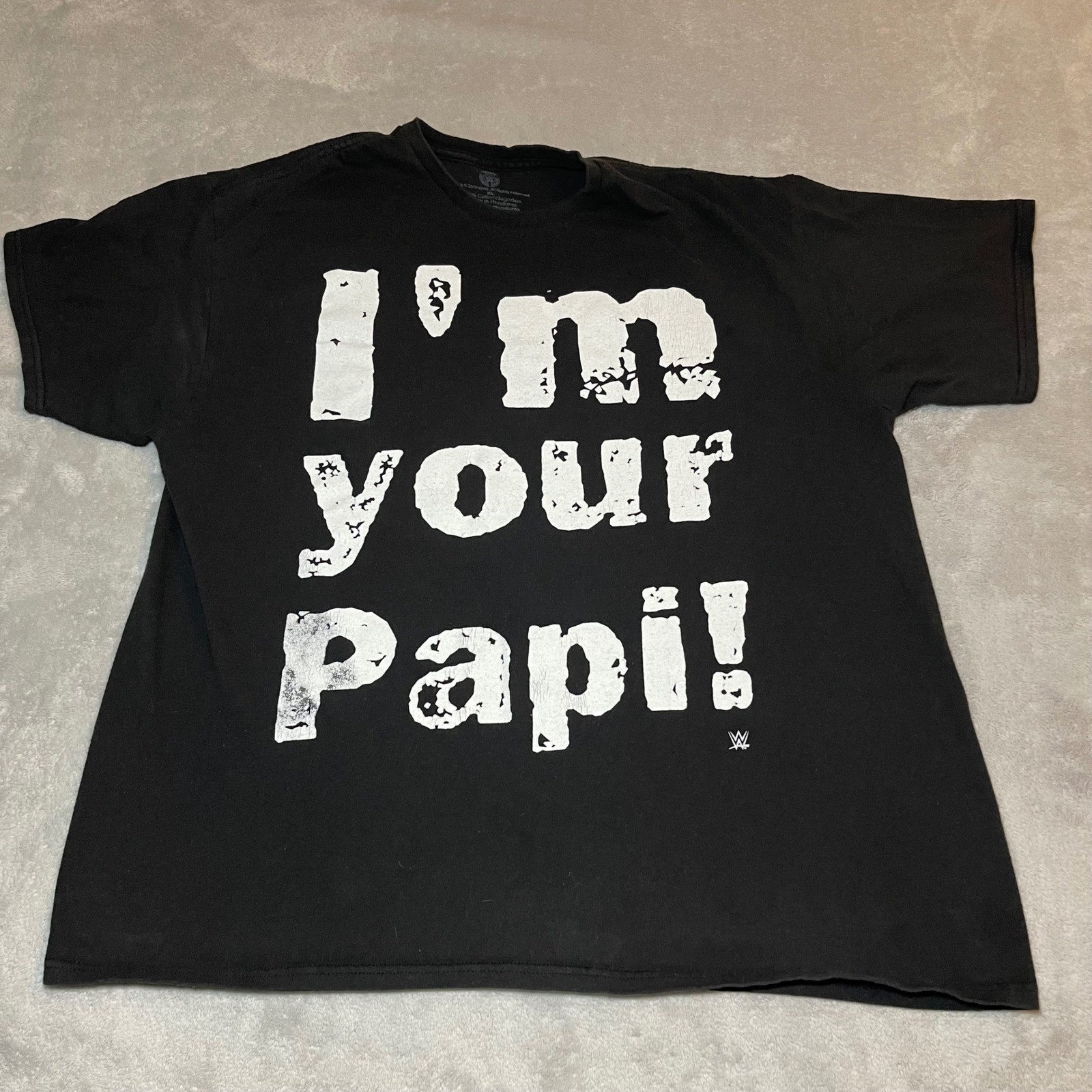 WWE Eddie Guerrero Latino Heat Im Your Papi Black Wrestling T-Shirt Mens XL 2019 gallery