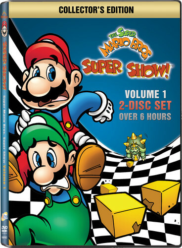 The Super Mario Bros Super Show! Volume 1 (DVD, 2-Disc Collector’s Edition) NEW