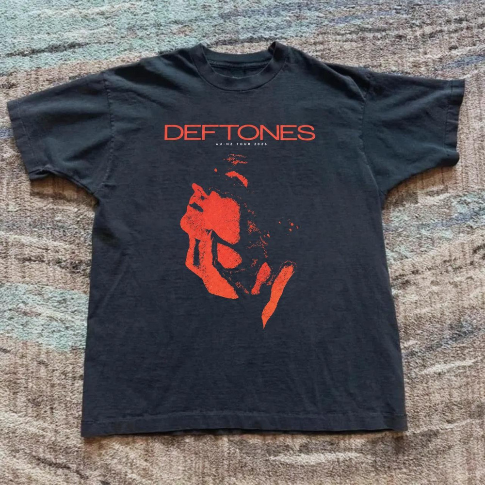 Deftones black band cotton reprinted tee