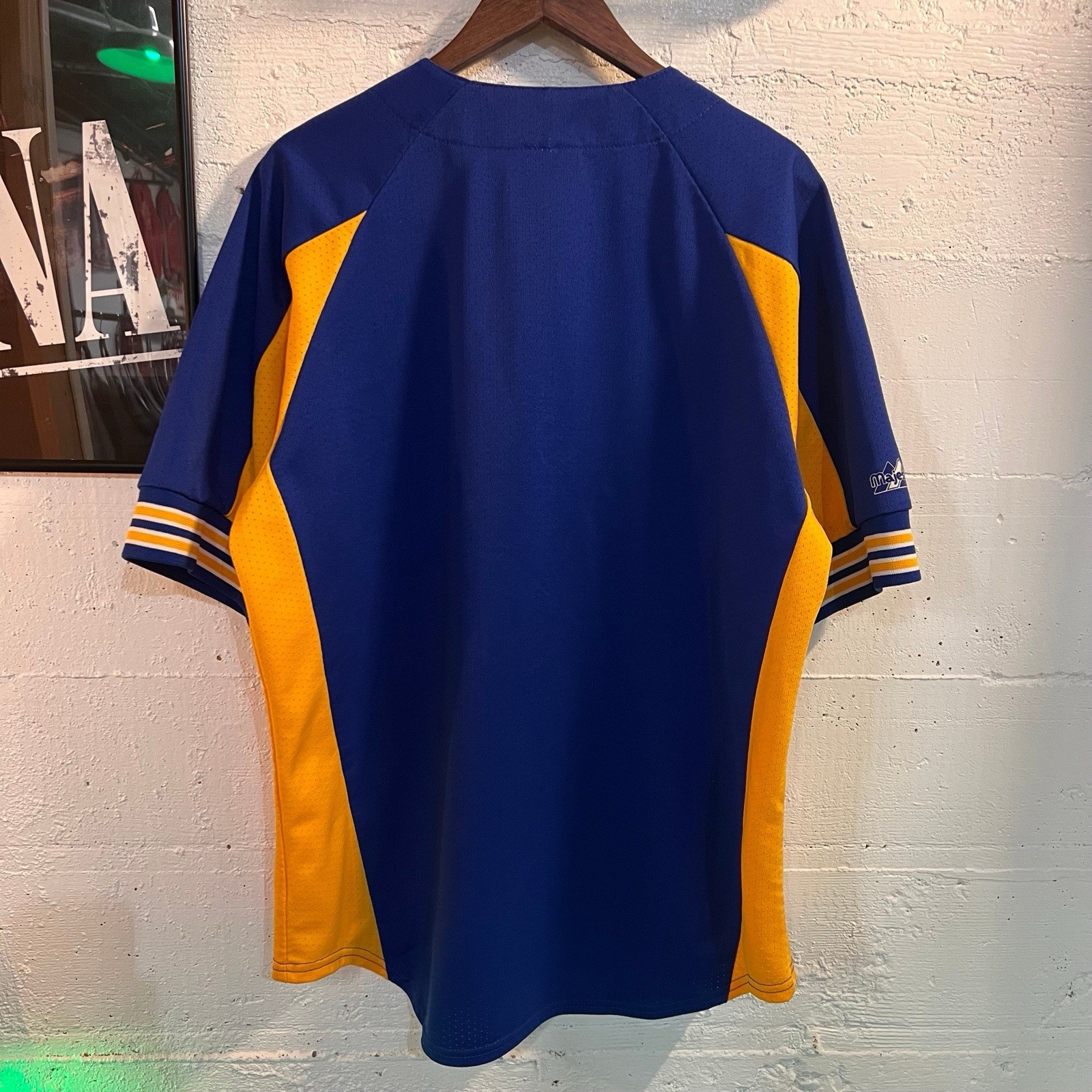 Vintage 90's Los Angeles Ram's Majestic Baseball Jersey Size XL Made In USA gallery