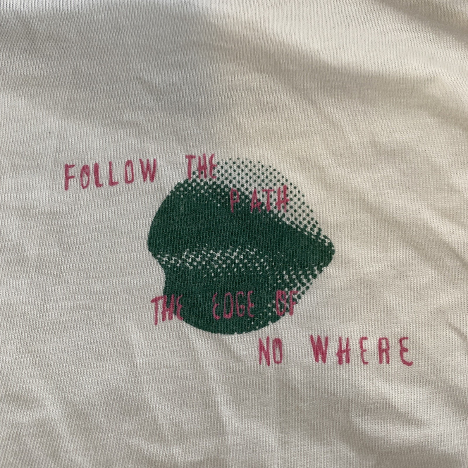 Volcom Stone Mens True To This Eyeball T Shirt size Large Ivory Skate Wear gallery
