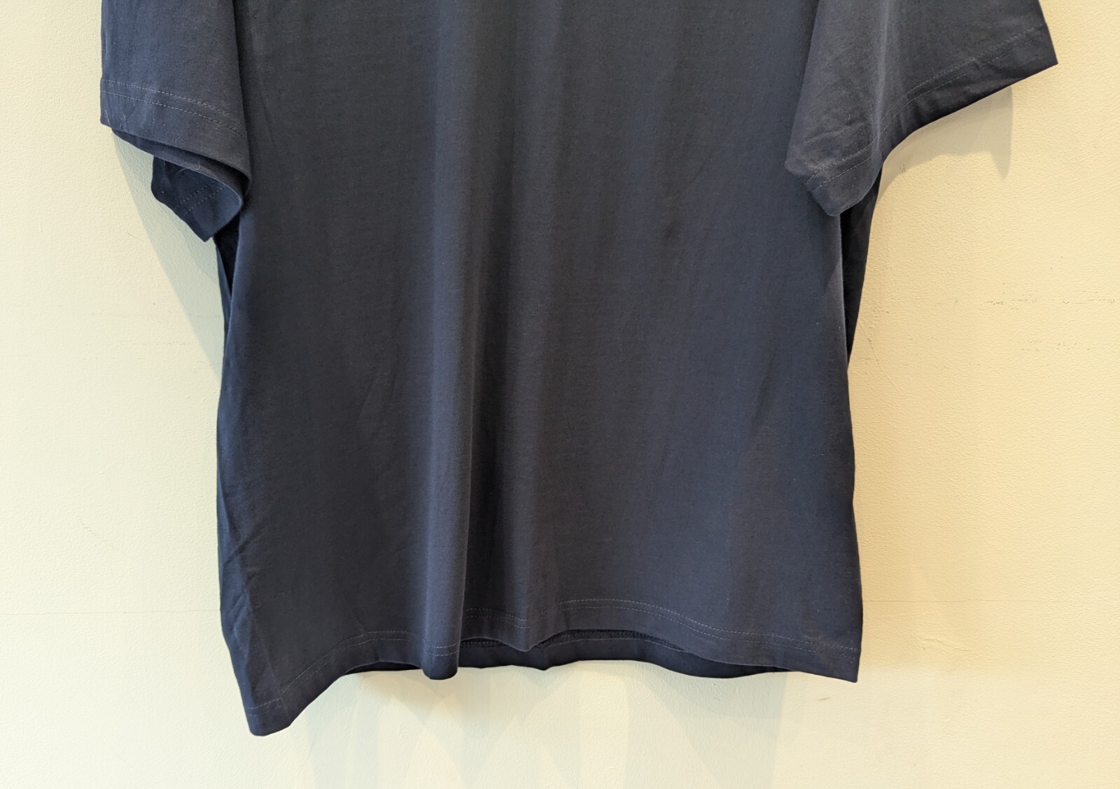 Uneek Premium Mens T-shirt Size Medium Navy Blue 100% Cotton Shirt Sleeved VGC gallery