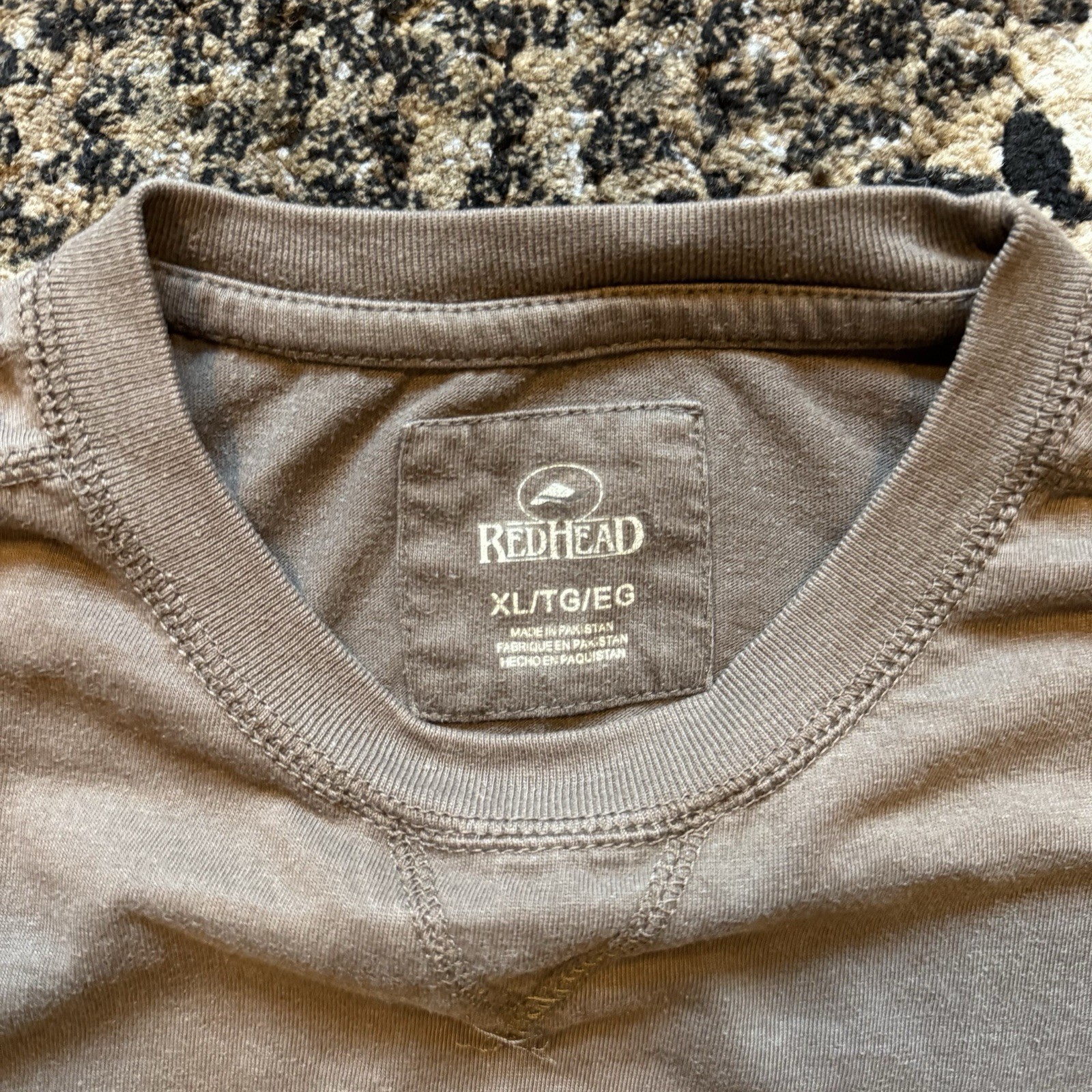 RedHead Shirt Mens Extra Large Brown Long Sleeve Shirt Outdoor Hunting gallery
