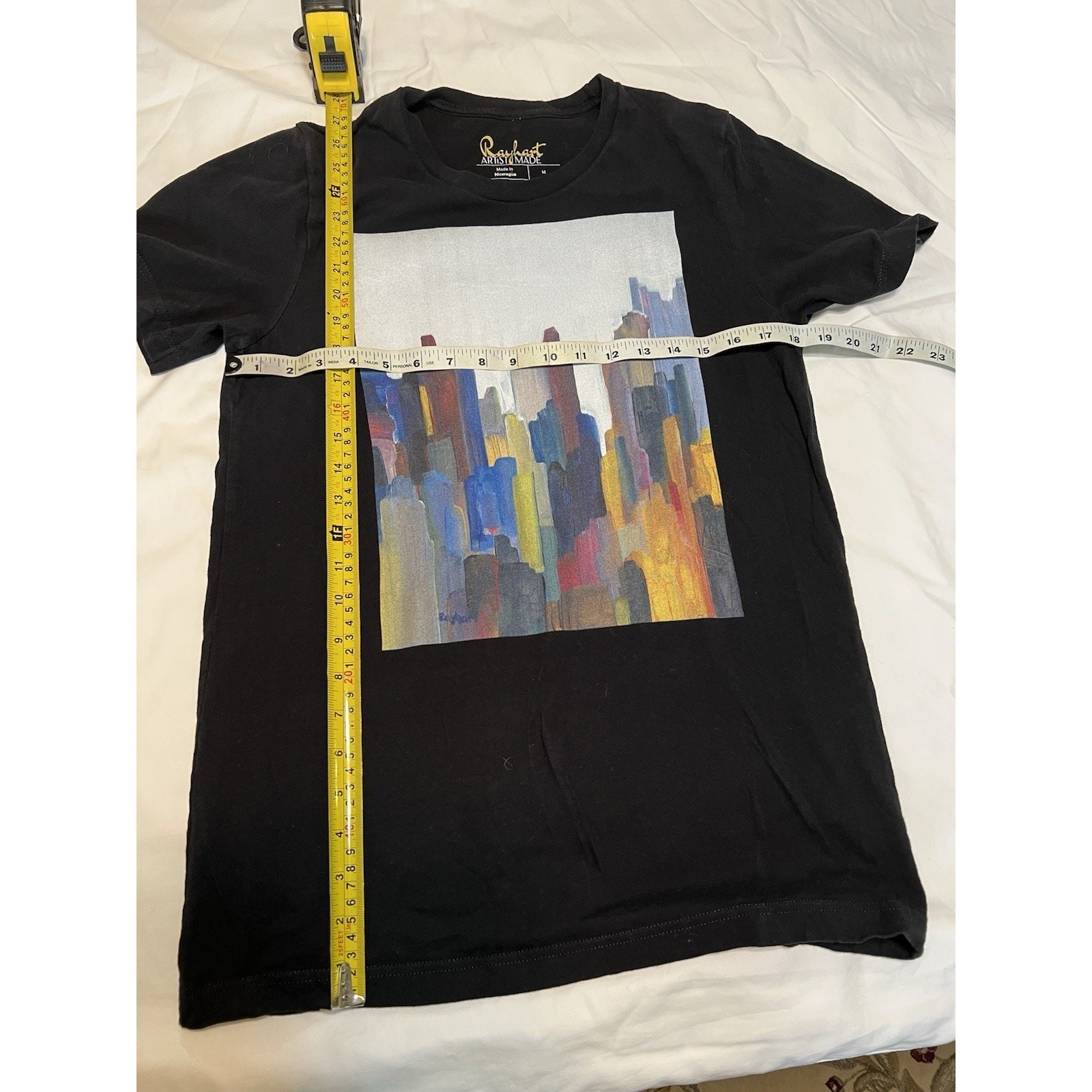 Rayhart Manhattan"Artist made Unisex Tee 100% combed ring spun cotton Sz-M gallery