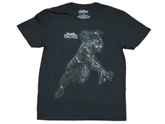 Black Panther Marvel Avengers Men’s T-Shirt – Diving Reaching NEW