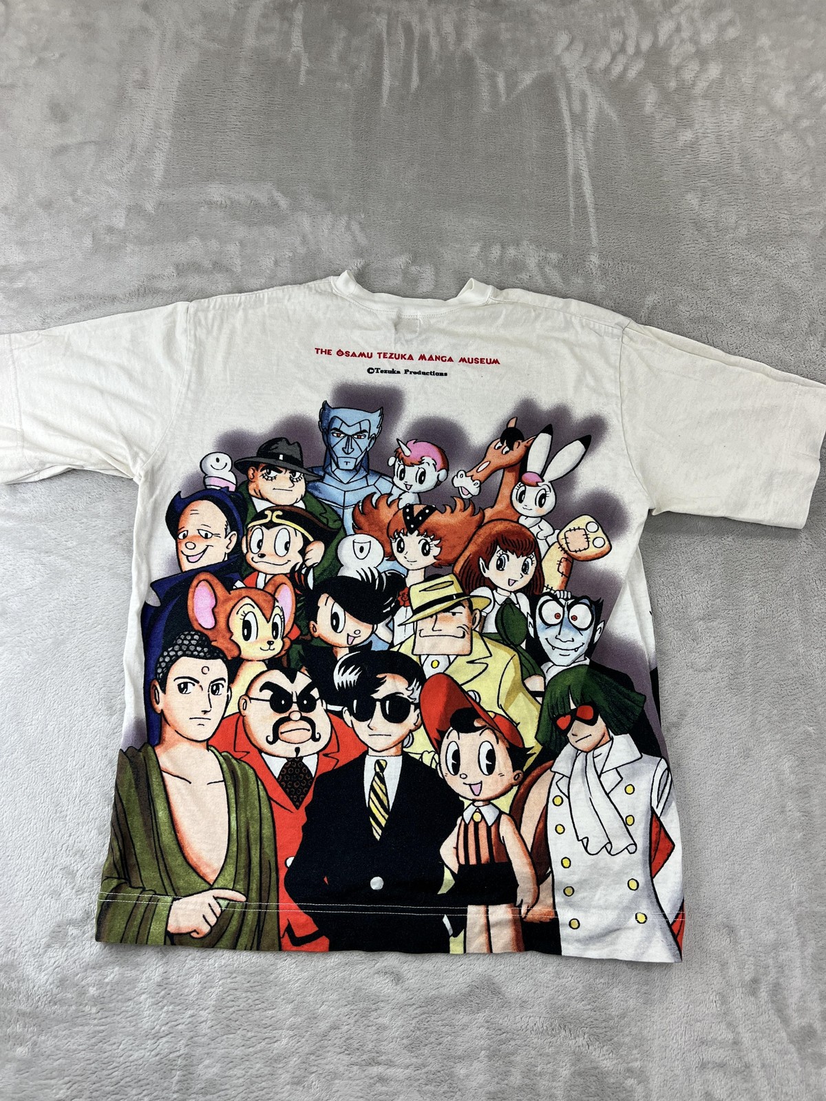 Vintage Osamu Tezuka Manga Museum Shirt Mens Large Astro Boy Kimba Anime 90s Jap gallery