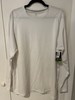 DSG Men’s Cold Weather Compression Crew Neck Top White Base Layer Size 2XL NEW