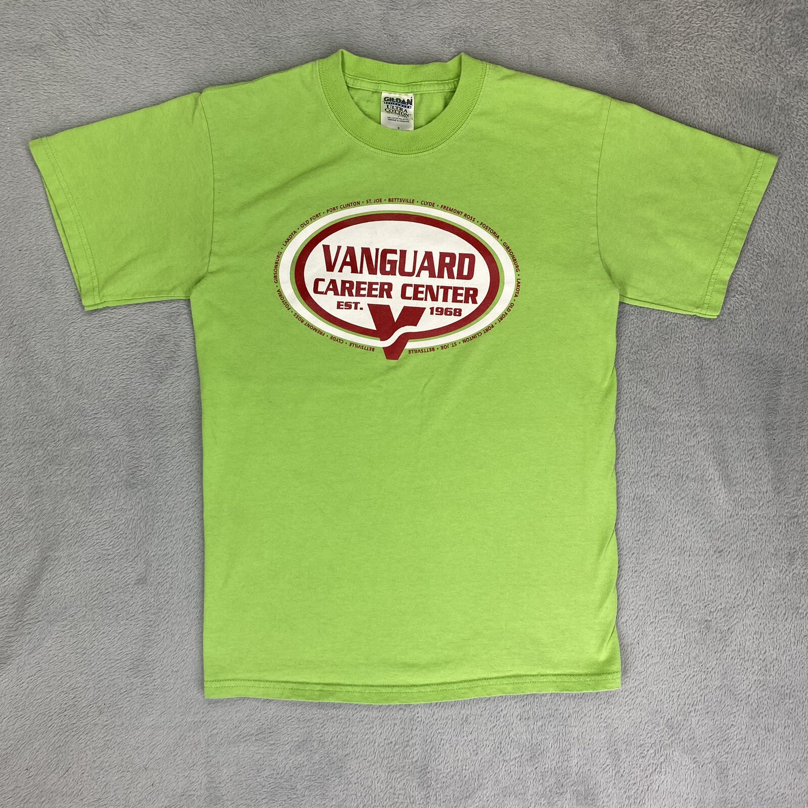 Vanguard Career Center Tshirt Size Small Green
