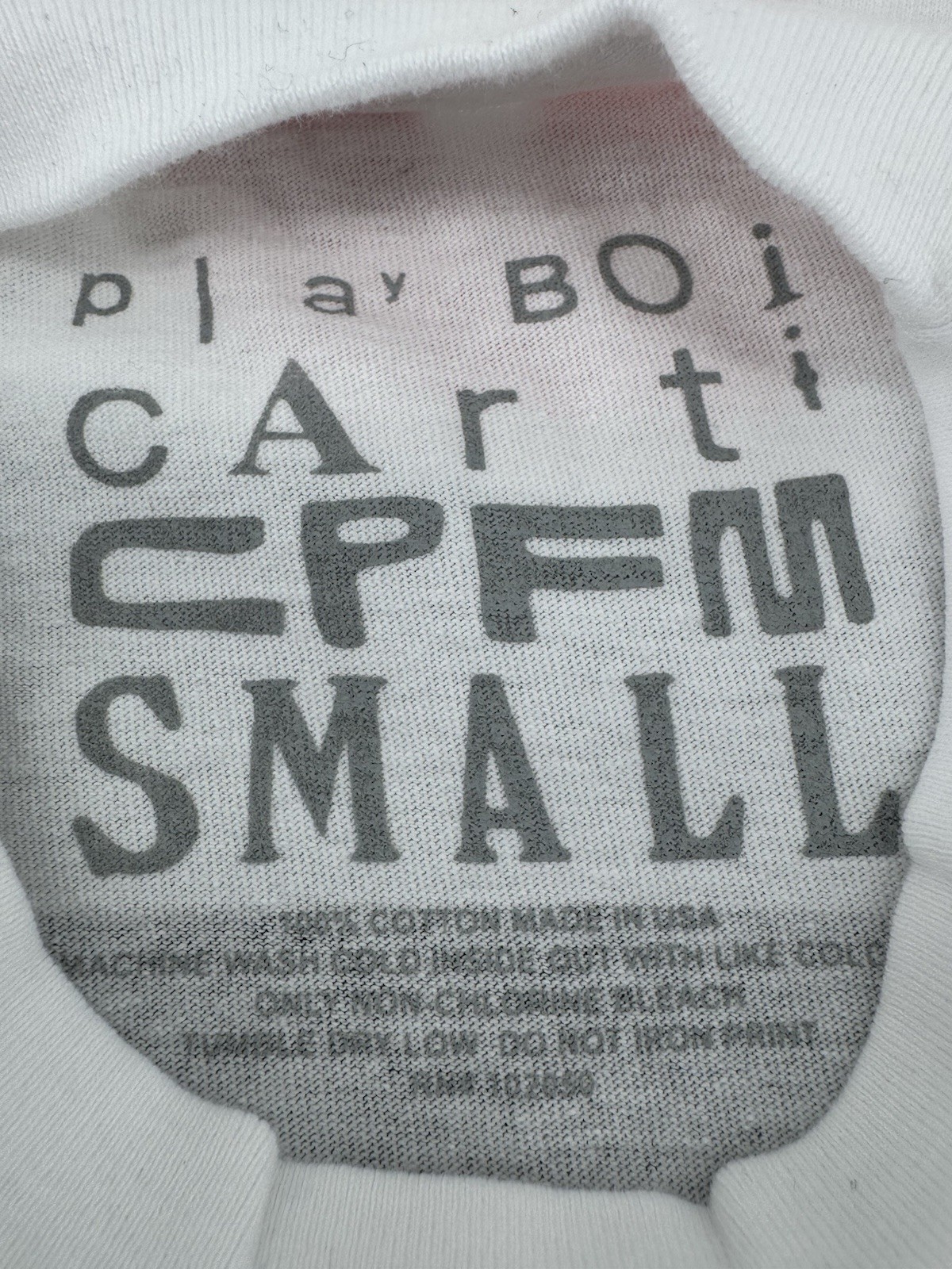 Playboi Carti X CPFM Vamp T-Shirt Size Small New gallery