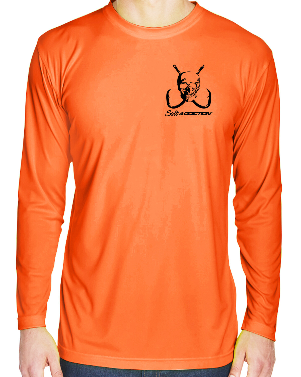 Salt Addiction t shirt microfiber performance poly fishing long sleeve 30+ UV gallery