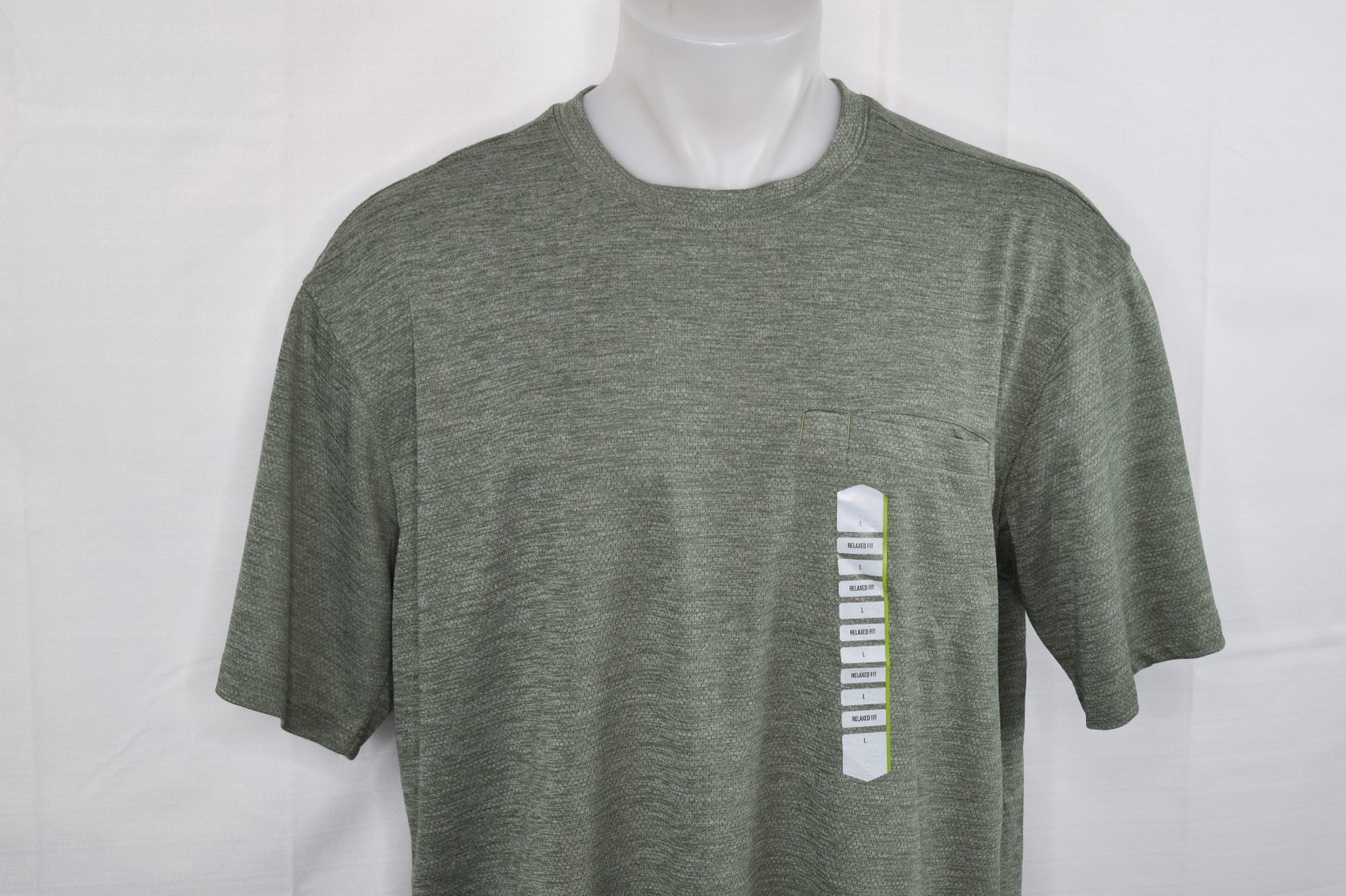 NWT DULUTH Large Men’s Relaxed Fit Polyester Nylon Short Sleeve T-Shirt Green