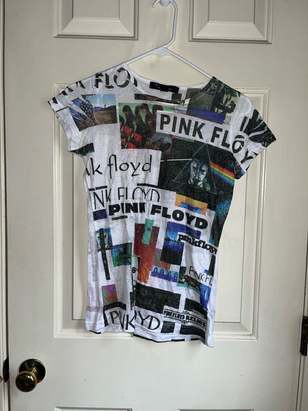 Twenty One Pink Floyd Collage Burnout Graphic T-Shirt gallery
