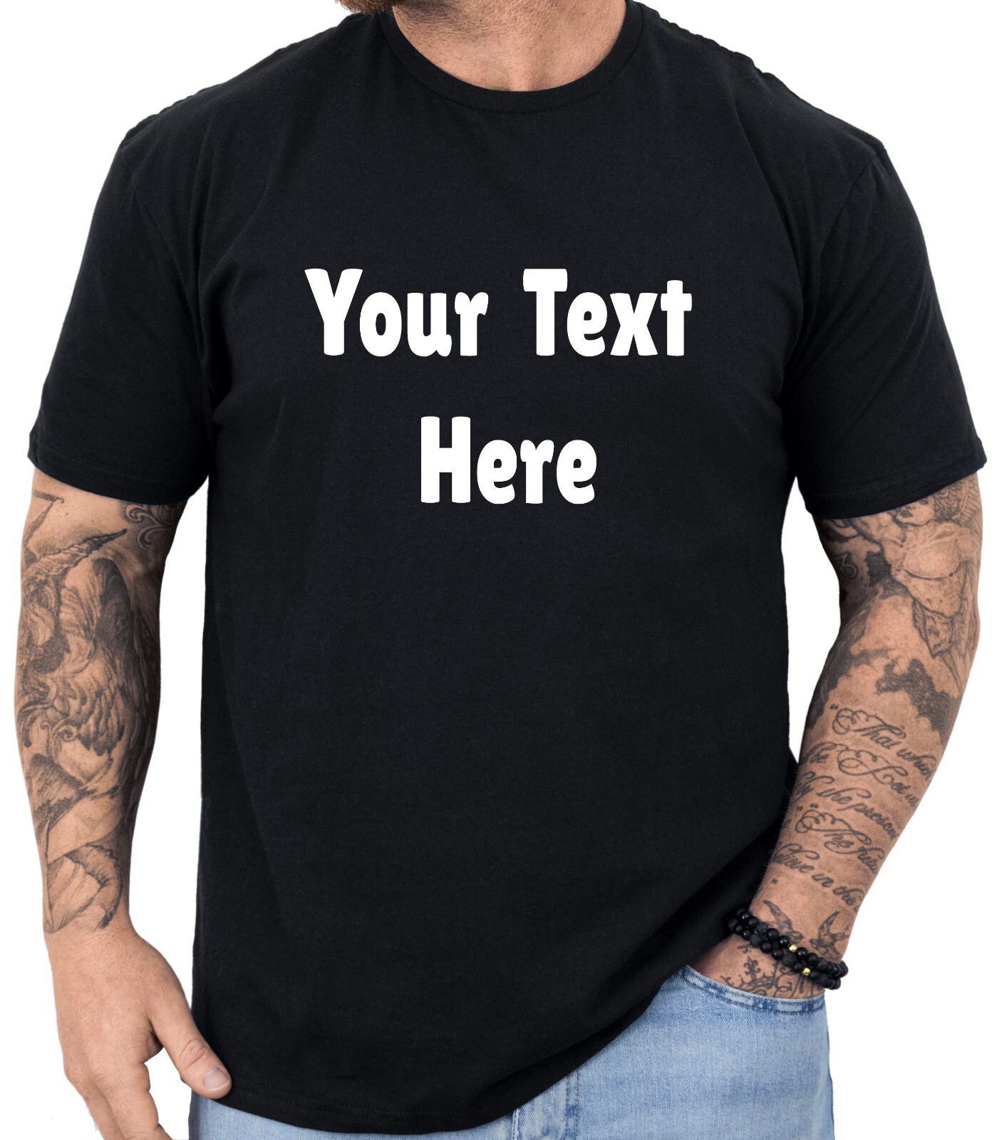 Personalized T-shirt Custom Made Shirt Add Your Text Here Customized T Shirts gallery