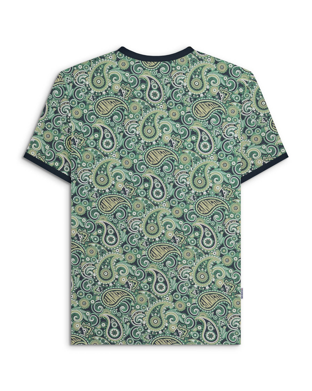 Lambretta Mens Paisley Brand Tee BNWT gallery