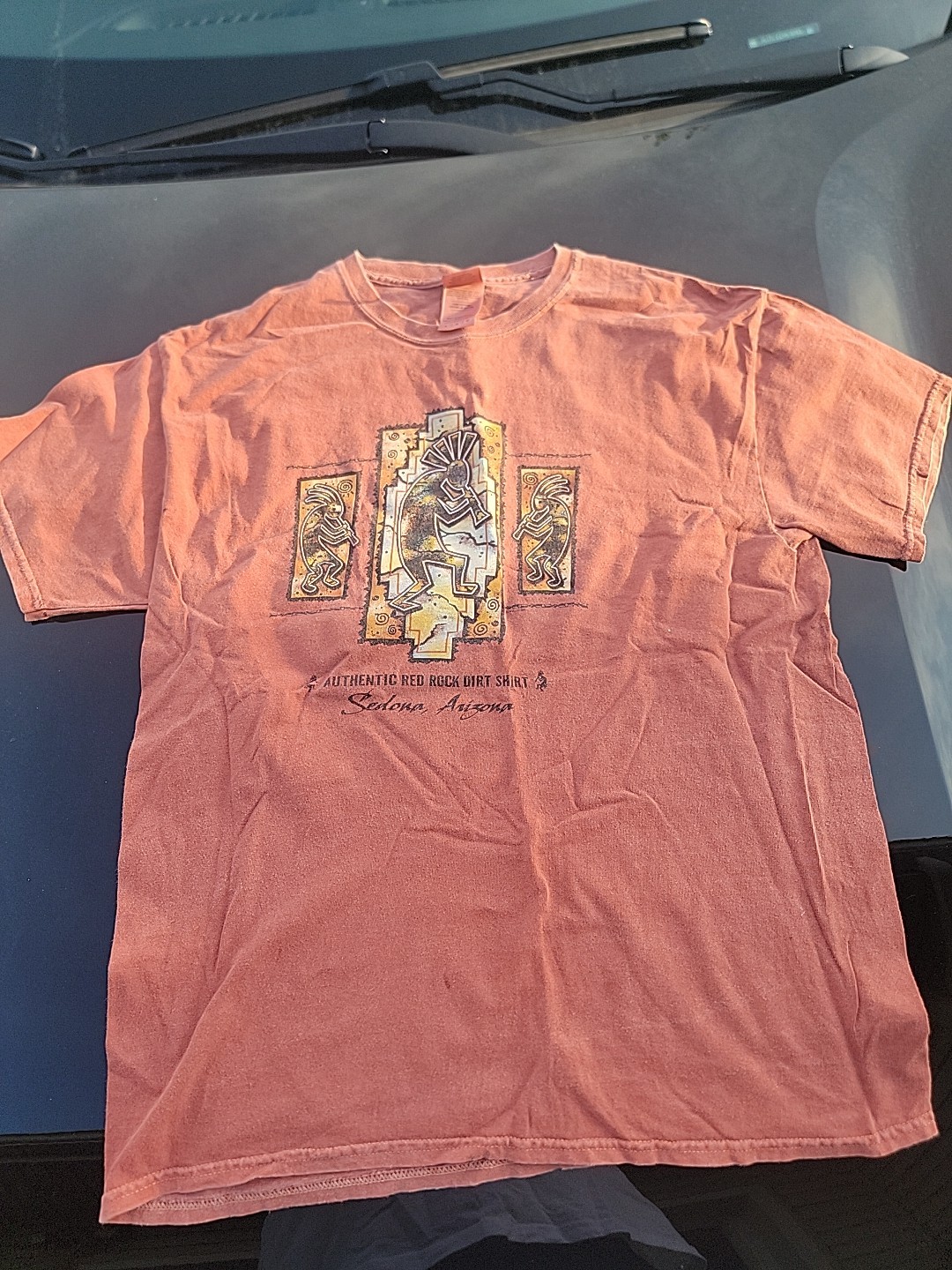 Sedona Arizona Red Rock Dirt Shirt. Size L. Small Stain On Front gallery