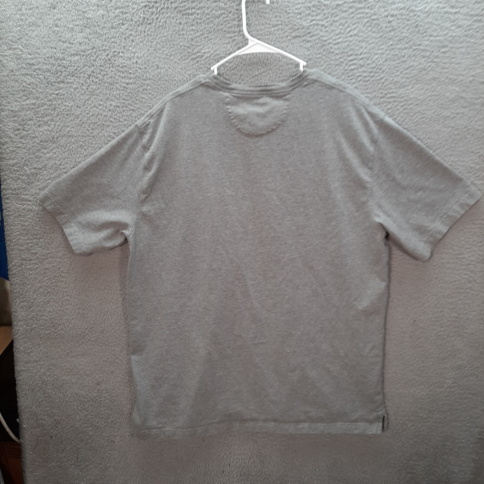 Duluth Trading Co Shirt Adult Large Gray Longtail T Workwear Grunge Outdoors gallery