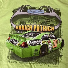 Danica Patrick Green NASCAR Chase Racing T Shirt Mens XL Cars Sports Print Speed