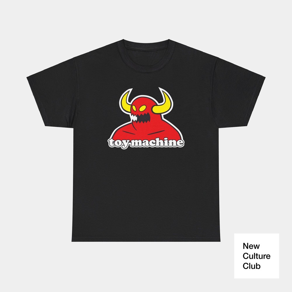 Toy Machine Skateboard Skate Classic 90s Skate Design Premium T Shirt Colors