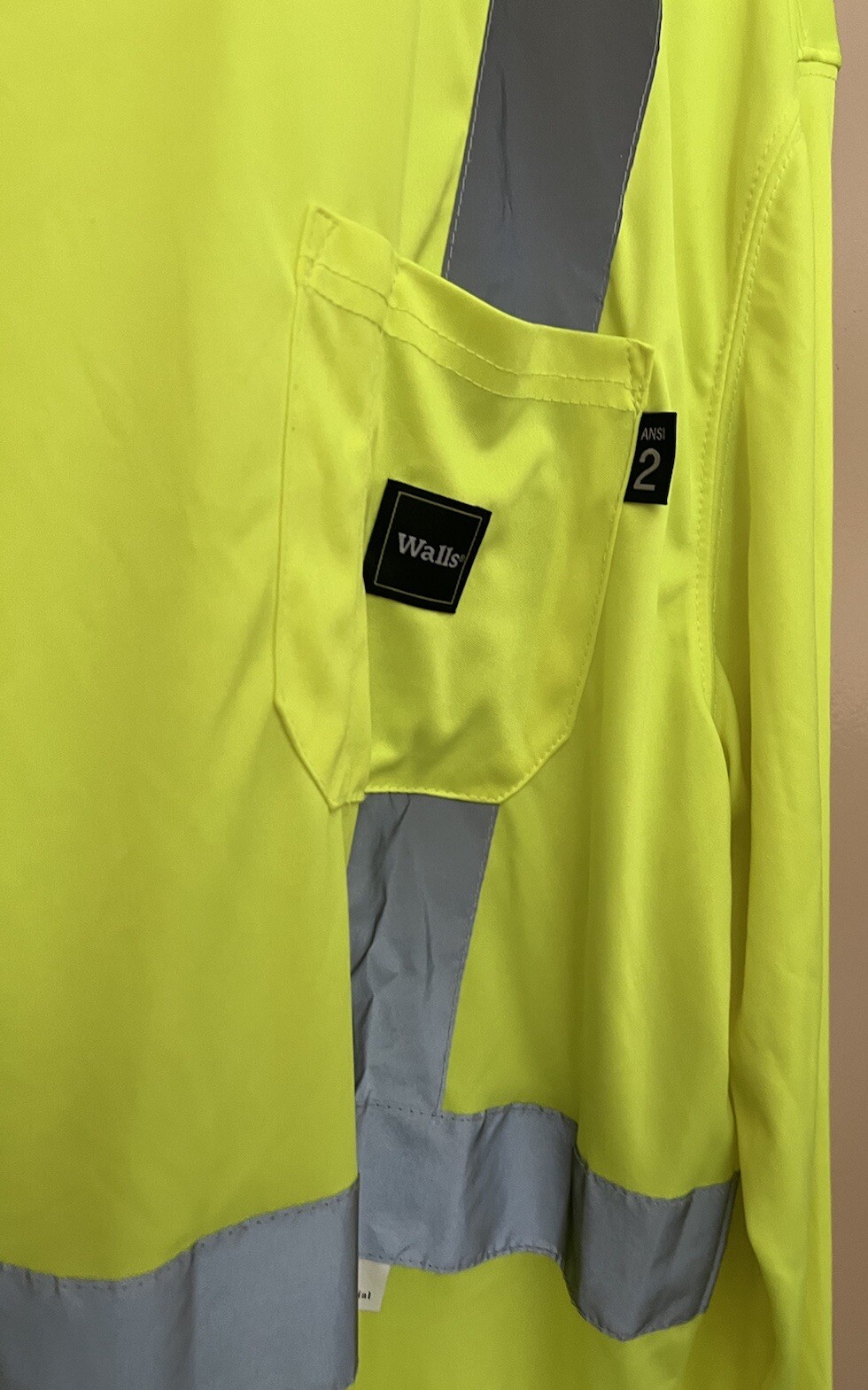 Walls workwear shirt reflective strips Safety Long sleeve shirt Size Large gallery